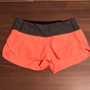 lululemon Speed Short 4-way stretch; size 6